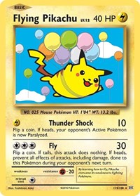 Flying Pikachu (110/108) [XY Evolutions]