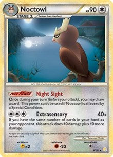 Noctowl - 8/123 (HeartGold & SoulSilver) (008/123) [Deck Exclusives]
