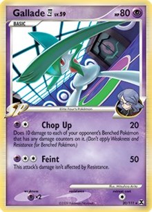 Gallade E4 - 20/111 (DPPt Rising Rivals) (020/111) [Deck Exclusives]
