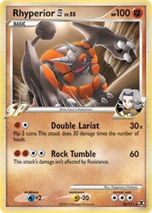 Rhyperior E4 - 32/111 (DPPt Rising Rivals) (032/111) [Deck Exclusives]