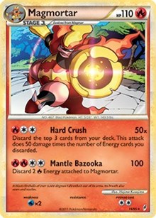 Magmortar - 16/95 (Call of Legends) (016/95) [Deck Exclusives]