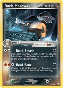 Dark Marowak - 7/109 (EX Team Rocket Returns) (007/109) [Deck Exclusives]