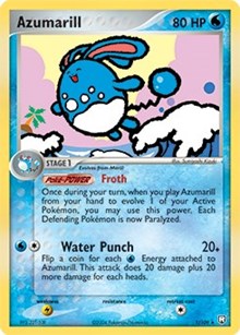 Azumarill - 1/109 (EX Team Rocket Returns) (001/109) [Deck Exclusives]