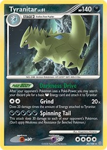 Tyranitar - 30/100 (DP Stormfront) (030/100) [Deck Exclusives]