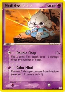Meditite (65) [EX Battle Stadium]