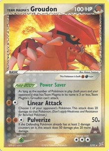 Team Magma's Groudon - 9/95 (EX Team Magma vs Team Aqua) (009/095) [Deck Exclusives]