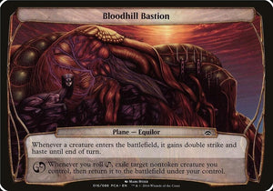 Bloodhill Bastion (Planechase Anthology) [Oversize Cards]