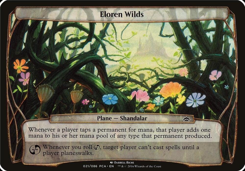 Eloren Wilds (Planechase Anthology) [Oversize Cards]
