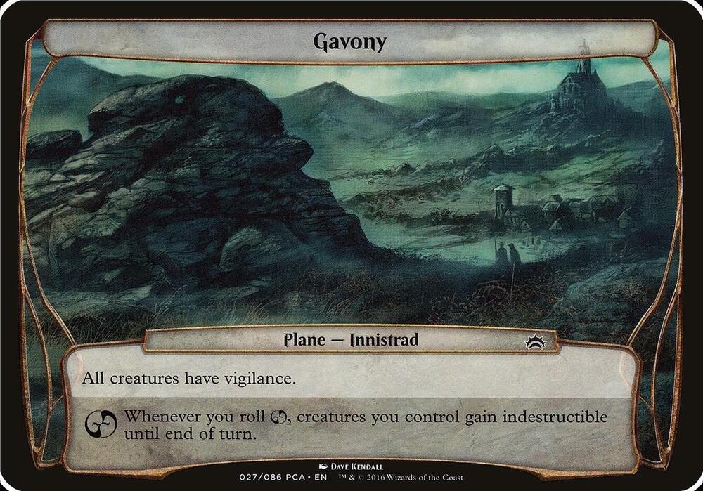 Gavony (Planechase Anthology) [Oversize Cards]