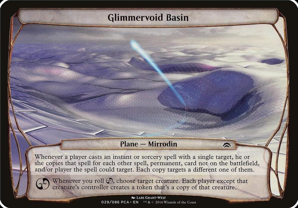 Glimmervoid Basin (Planechase Anthology) [Oversize Cards]