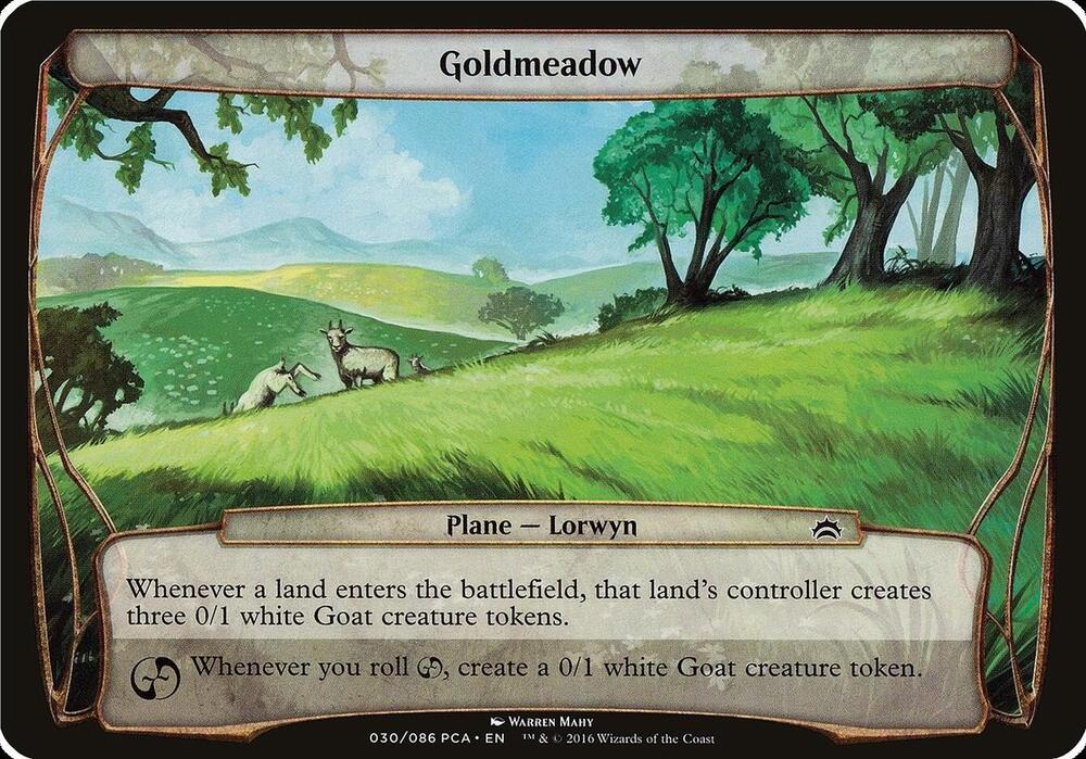 Goldmeadow (Planechase Anthology) [Oversize Cards]