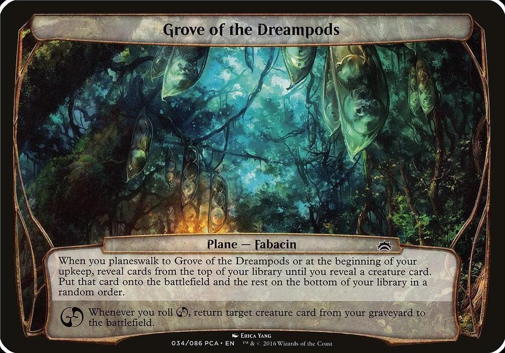 Grove of the Dreampods (Planechase Anthology) [Oversize Cards]