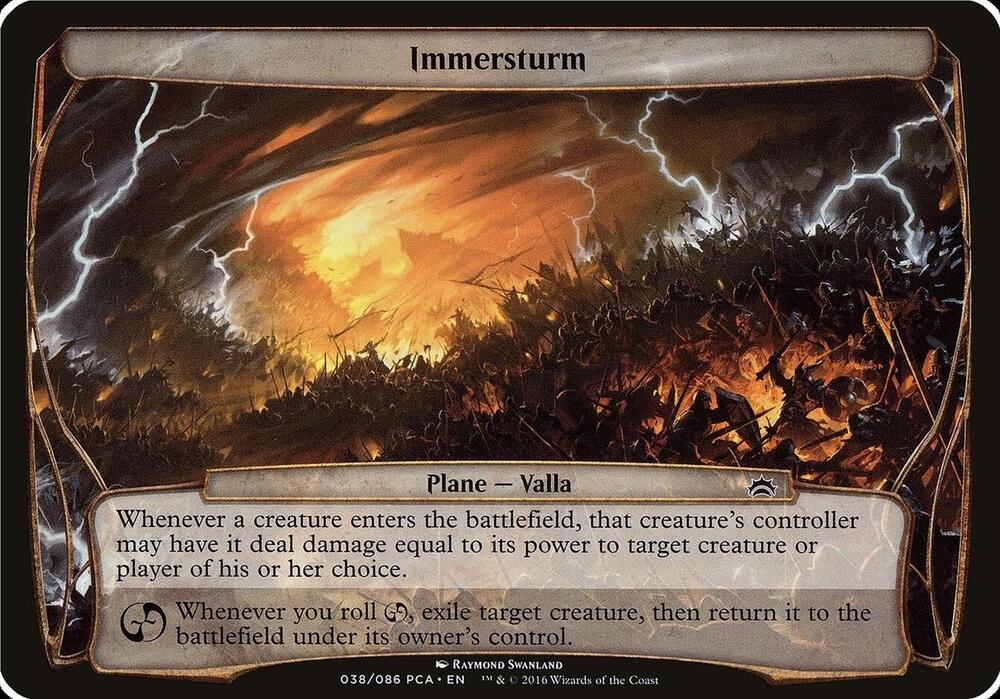 Immersturm (Planechase Anthology) [Oversize Cards]