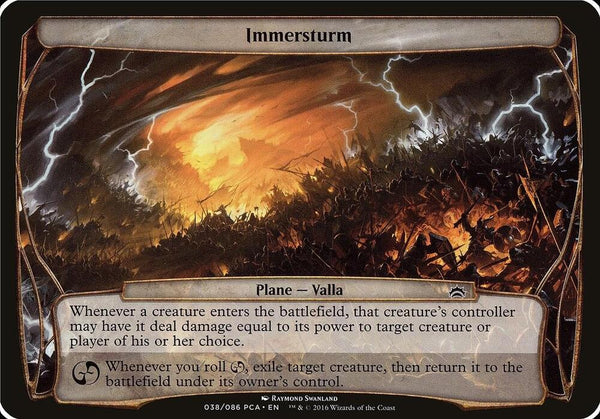 Immersturm (Planechase Anthology) [Oversize Cards]