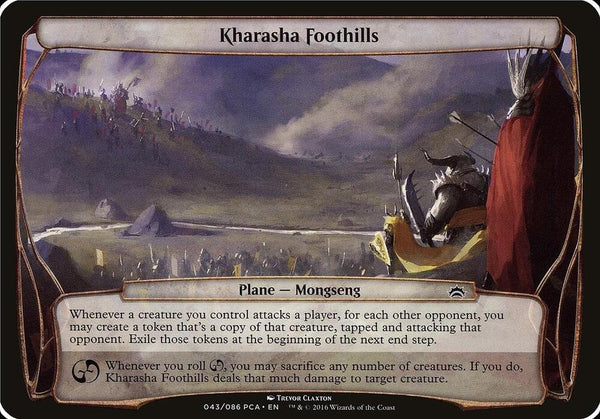 Kharasha Foothills (Planechase Anthology) [Oversize Cards]