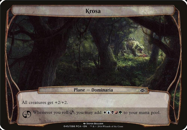 Krosa (Planechase Anthology) [Oversize Cards]