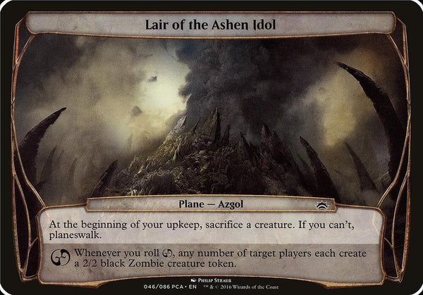 Lair of the Ashen Idol (Planechase Anthology) [Oversize Cards]
