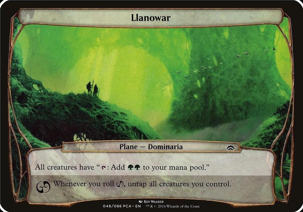 Llanowar (Planechase Anthology) [Oversize Cards]
