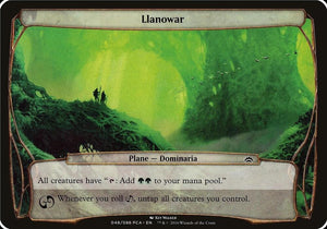 Llanowar (Planechase Anthology) [Oversize Cards]