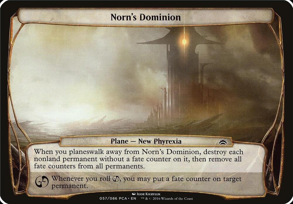 Norn's Dominion (Planechase Anthology) [Oversize Cards]