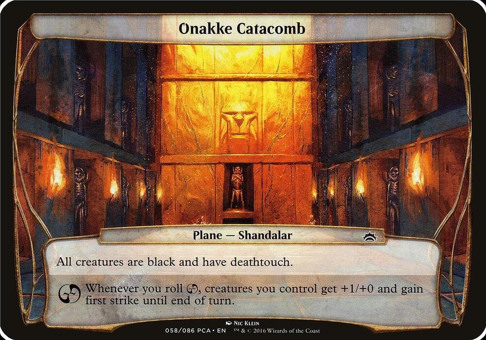 Onakke Catacomb (Planechase Anthology) [Oversize Cards]