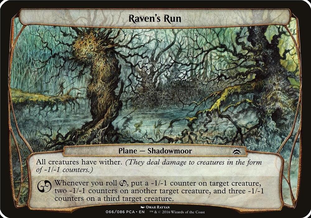 Raven's Run (Planechase Anthology) [Oversize Cards]