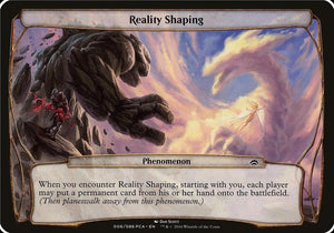 Reality Shaping (Planechase Anthology) [Oversize Cards]