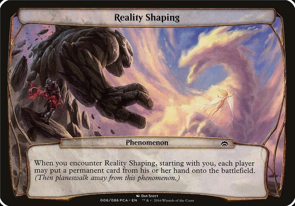 Reality Shaping (Planechase Anthology) [Oversize Cards]