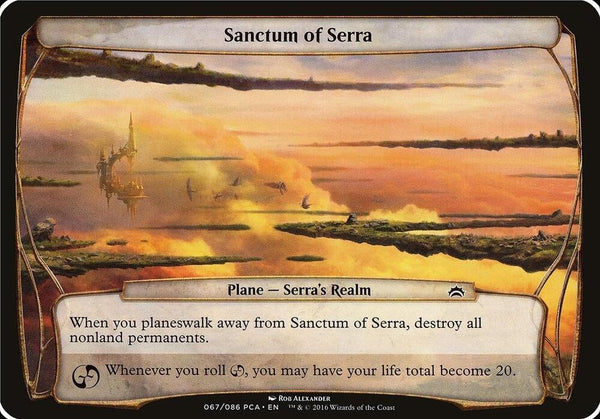 Sanctum of Serra (Planechase Anthology) [Oversize Cards]