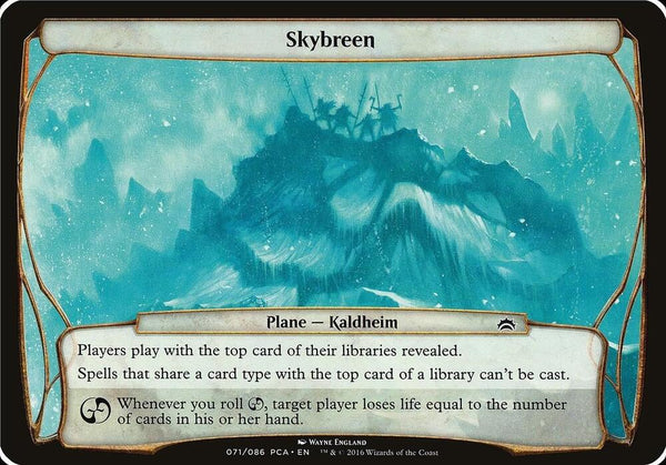 Skybreen (Planechase Anthology) [Oversize Cards]
