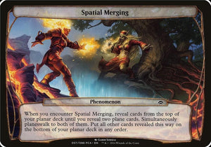 Spatial Merging (Planechase Anthology) [Oversize Cards]