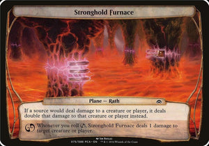 Stronghold Furnace (Planechase Anthology) [Oversize Cards]