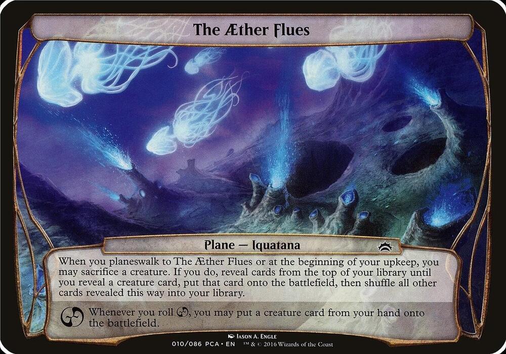 The Aether Flues (Planechase Anthology) [Oversize Cards]