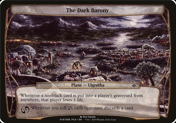 The Dark Barony (Planechase Anthology) [Oversize Cards]
