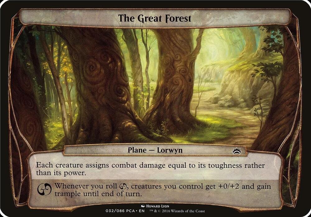 The Great Forest (Planechase Anthology) [Oversize Cards]
