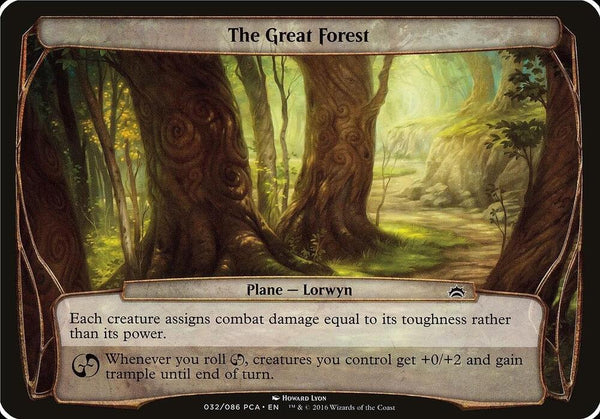 The Great Forest (Planechase Anthology) [Oversize Cards]