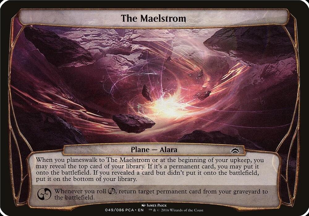 The Maelstrom (Planechase Anthology) [Oversize Cards]