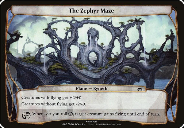 The Zephyr Maze (Planechase Anthology) [Oversize Cards]