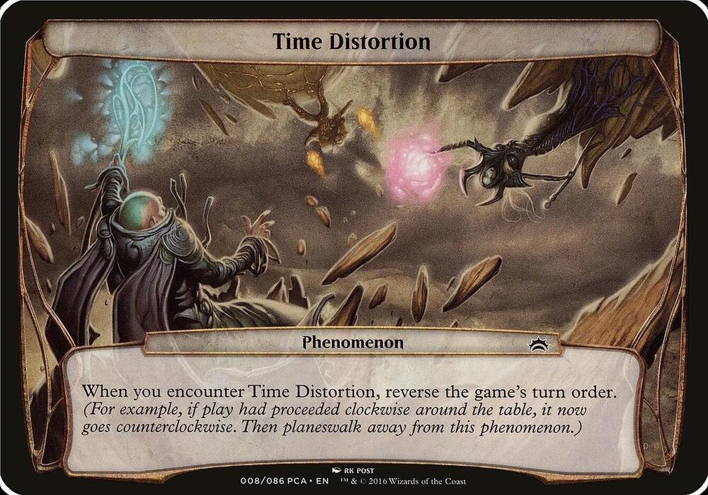 Time Distortion (Planechase Anthology) [Oversize Cards]