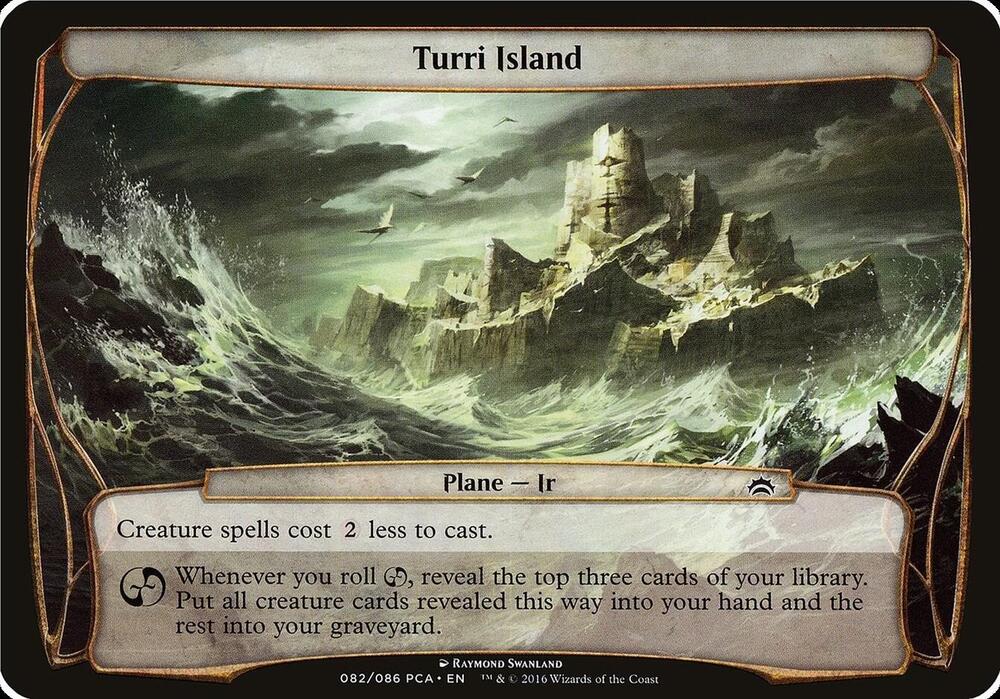 Turri Island (Planechase Anthology) [Oversize Cards]