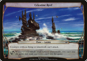 Celestine Reef (Planechase Anthology) [Oversize Cards]