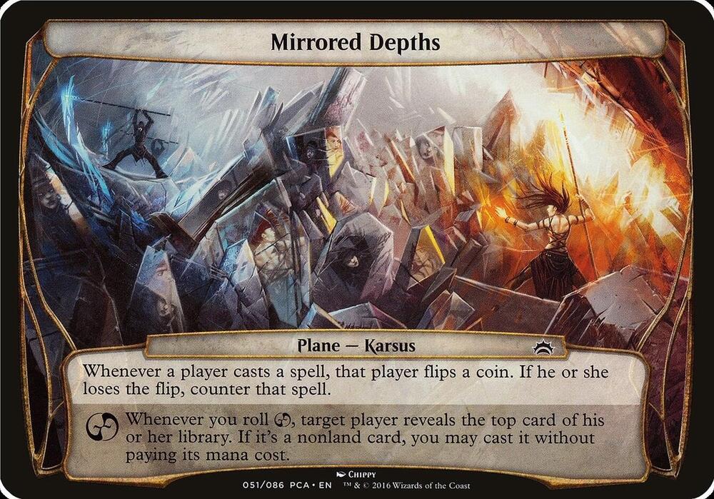 Mirrored Depths (Planechase Anthology) [Oversize Cards]