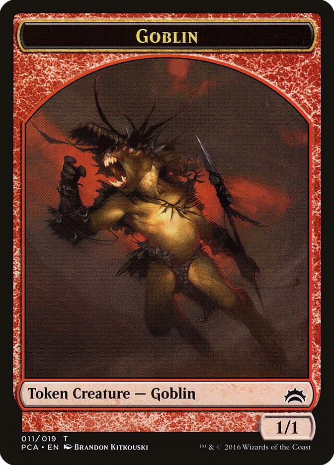 Goblin // Boar Double-Sided Token (11 // 14) [Planechase Anthology]