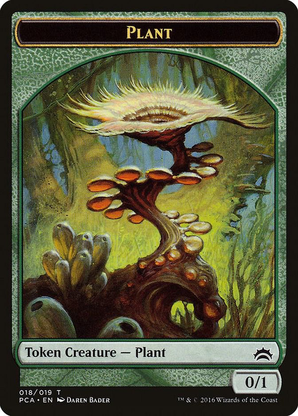 Plant // Ooze Double-Sided Token (18 // 16) [Planechase Anthology]