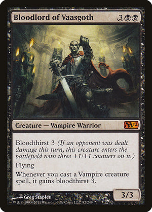 Bloodlord of Vaasgoth (82) [Magic 2012]