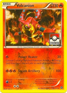 Volcanion - 25/114 (Pokemon League) (025/114) [League and Championship Cards]