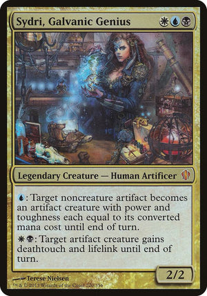 Sydri, Galvanic Genius (Commander 2013) (220) [Oversize Cards]