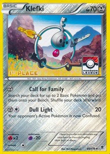 Klefki - 66/119 (Pokemon League) [1st Place] (066/119) [League and Championship Cards]