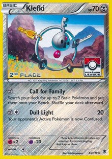 Klefki - 66/119 (Pokemon League) [2nd Place] (066/119) [League and Championship Cards]