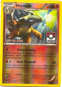Marowak - 78/162 (Pokemon League) [3rd Place] (078/162) [League and Championship Cards]